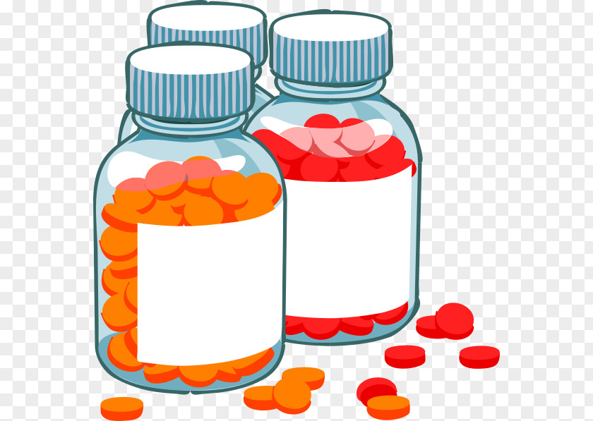 Pill Bottle Pharmaceutical Drug Medicine Tablet Clip Art PNG