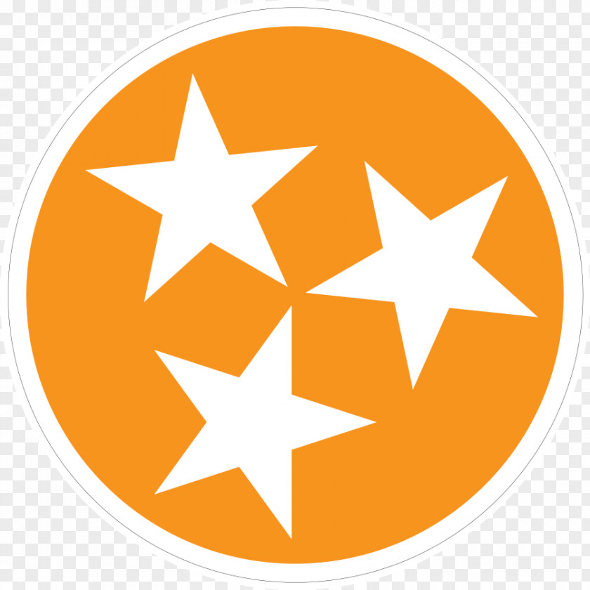Star Sticker Flag Of Tennessee Decal State Library And Archives PNG