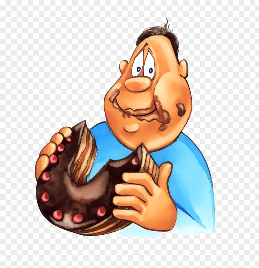 A Fat Man Who Eats Chocolate Cake Birthday Stock Photography Eating Clip Art PNG