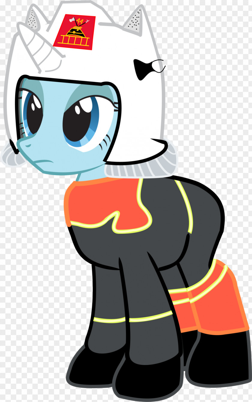 Firefighter Pony Fan Art Character PNG