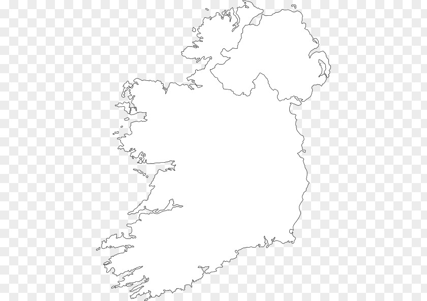 Map Northern Ireland Blank Clip Art PNG