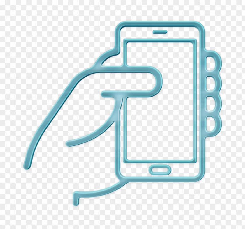 Phone Icon Hand Holding A Mobile Phones PNG