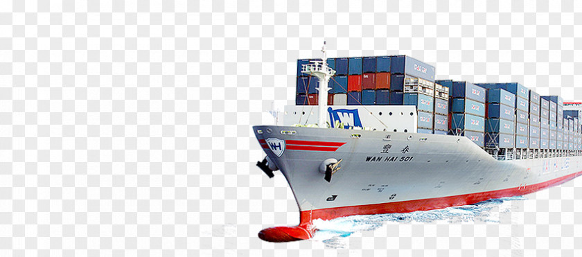 Steamship Freight Transport Cargo Container Ship Forwarding Agency PNG