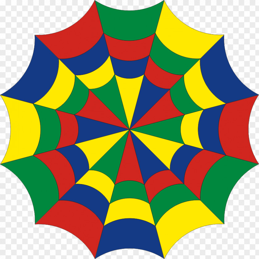 Colored Umbrella Xara Clip Art PNG