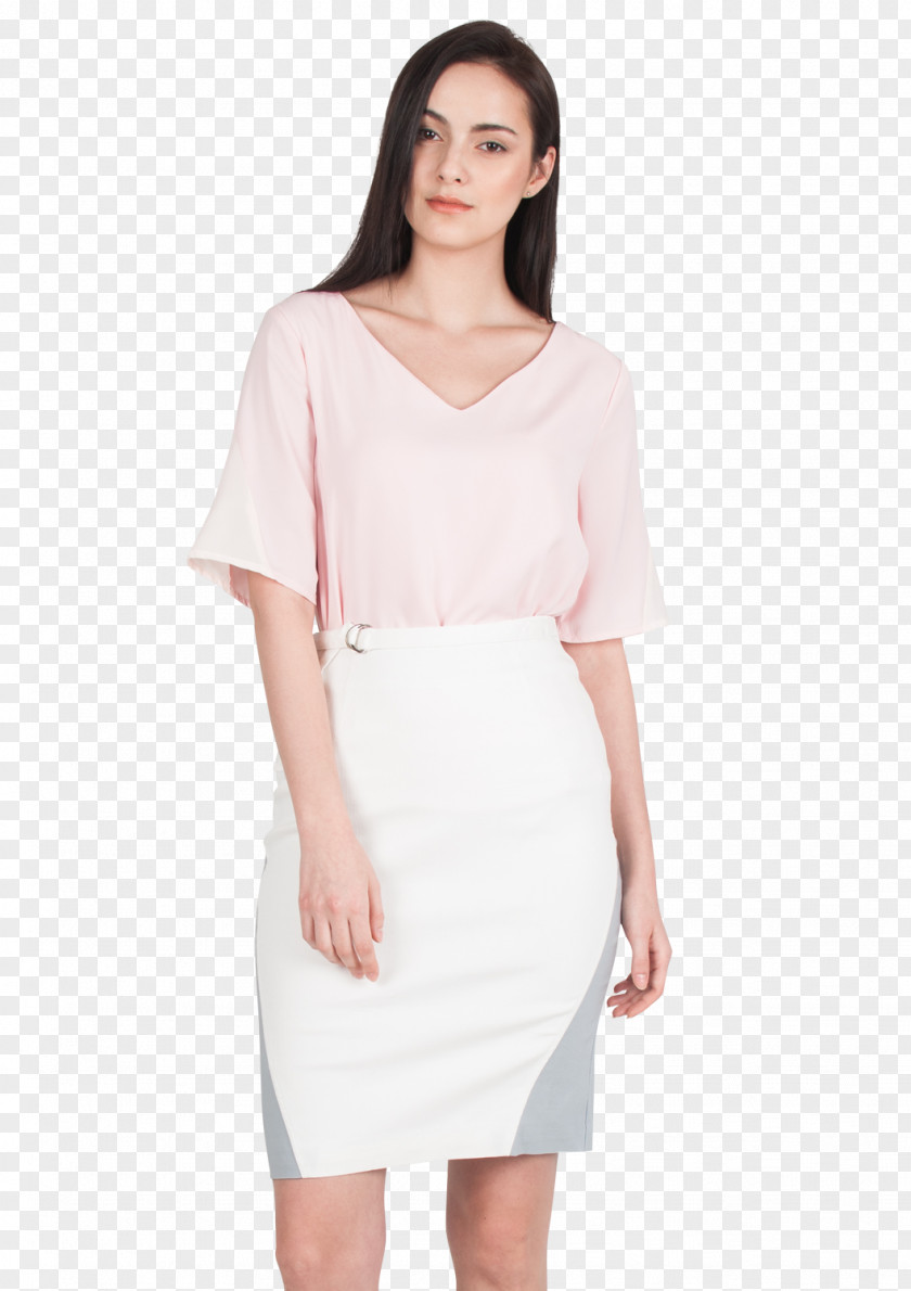 Pencil Skirt Maxi Dress Sleeve Shirtdress Ruffle PNG
