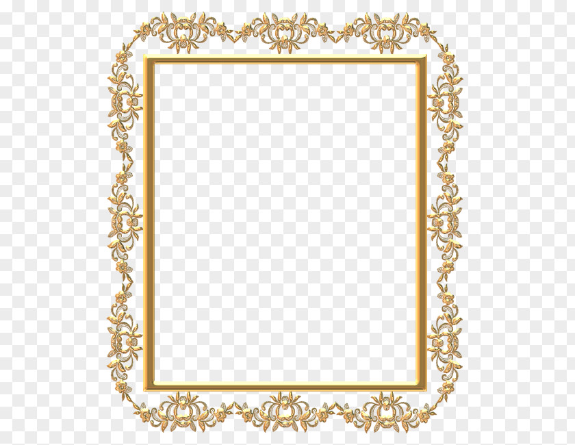 20 Picture Frames Photography Gold PNG