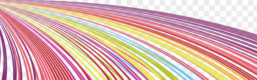 Colored Lines Geometric Shape PNG