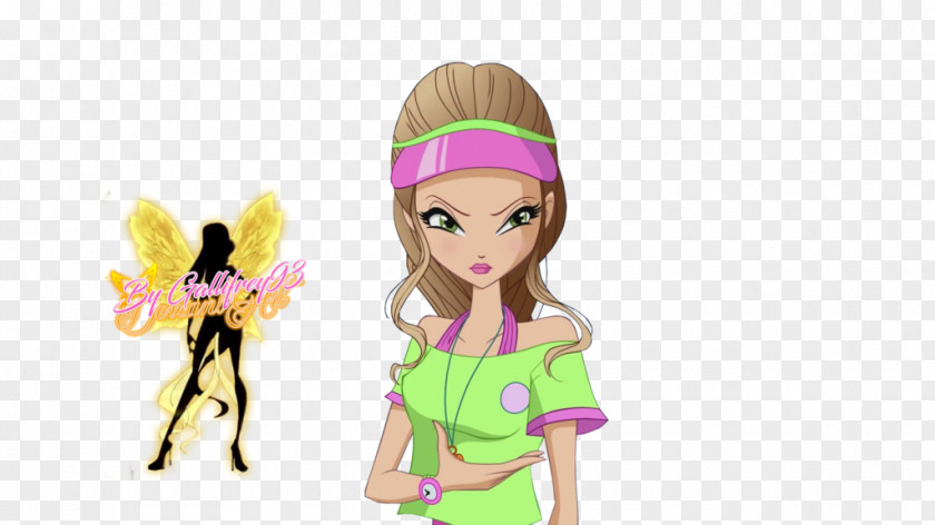 Couture Roxy Spin-off Bloom Techno Character PNG