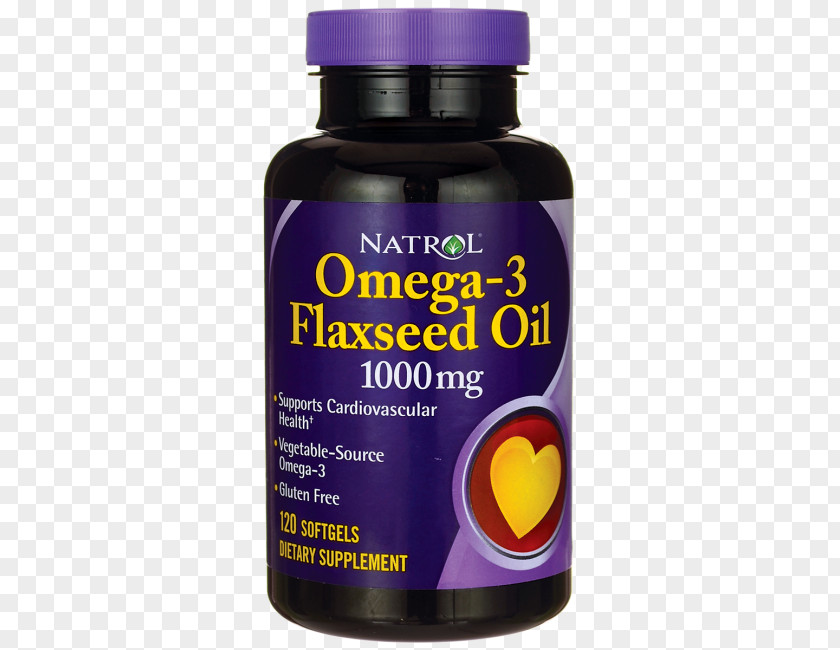 Flaxseed Oil Dietary Supplement Linseed Omega-3 Fatty Acids Softgel PNG