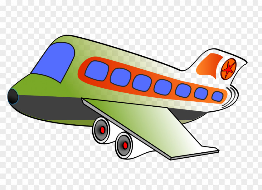 Airplan Airplane Jet Aircraft Airliner Clip Art PNG