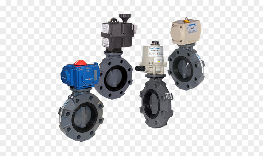 Seal Plastic Butterfly Valve Polyvinyl Chloride Actuator PNG