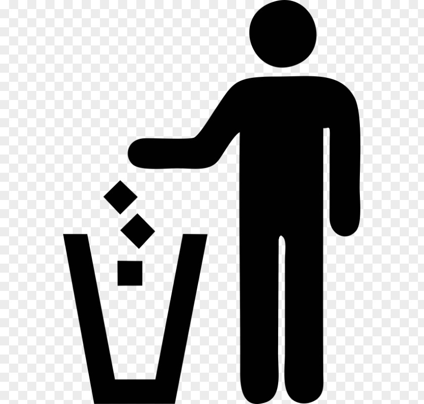 Symbol Litter Sign Rubbish Bins & Waste Paper Baskets PNG