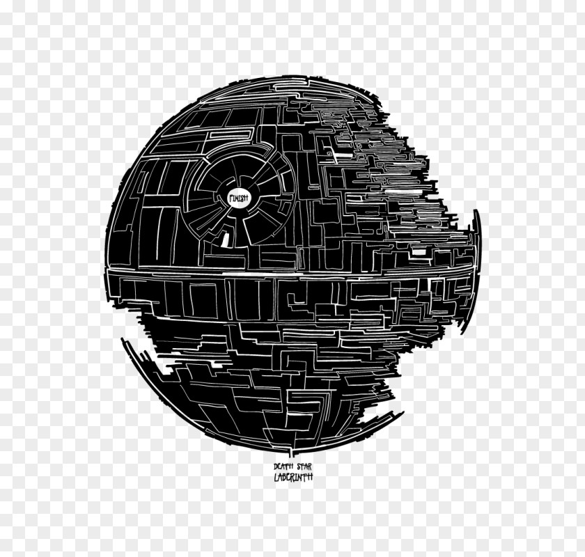 Thick Line Death Star Anakin Skywalker Wars PNG