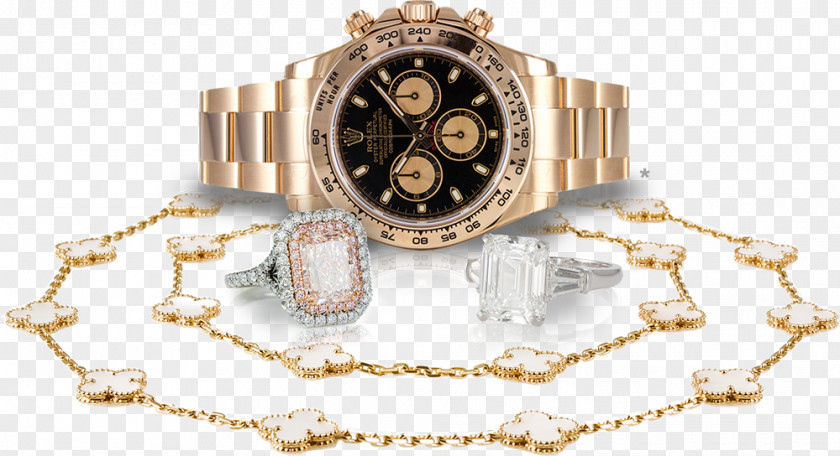Upscale Jewelry Watch Jewellery Mckinney & Loan Gold PNG