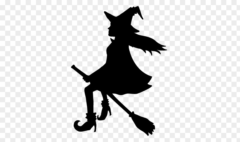 Witch Hat Stencil Halloween PNG