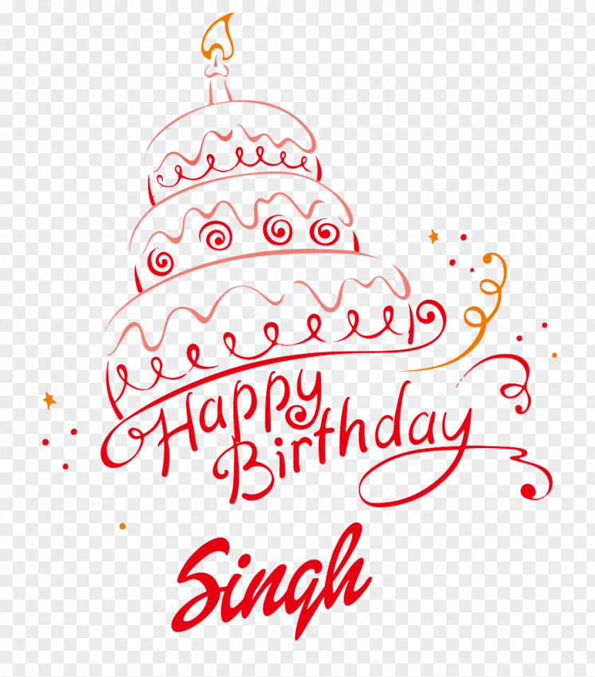 Birthday Cake Happy Wish PNG