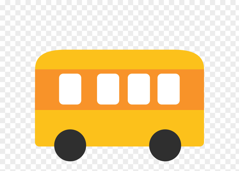 Bus School Clip Art: Transportation Emoji Train PNG