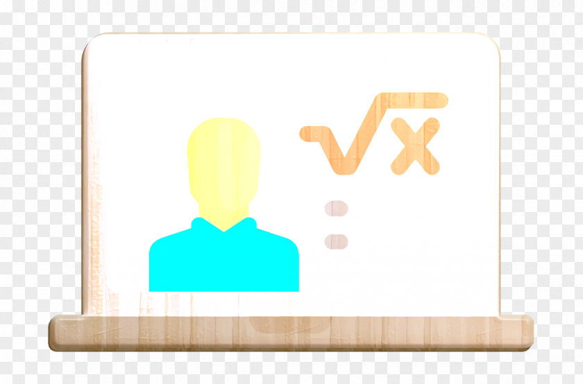 E-Learning Icon Video Player Teacher PNG