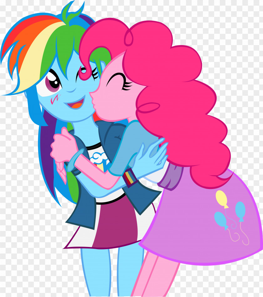 Pink Pie Rainbow Dash Equestria Girls Pinkie My Little Pony: PNG