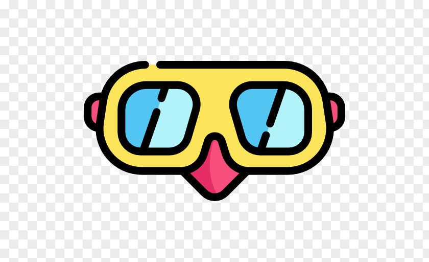 Smiley Goggles Sunglasses Clip Art PNG