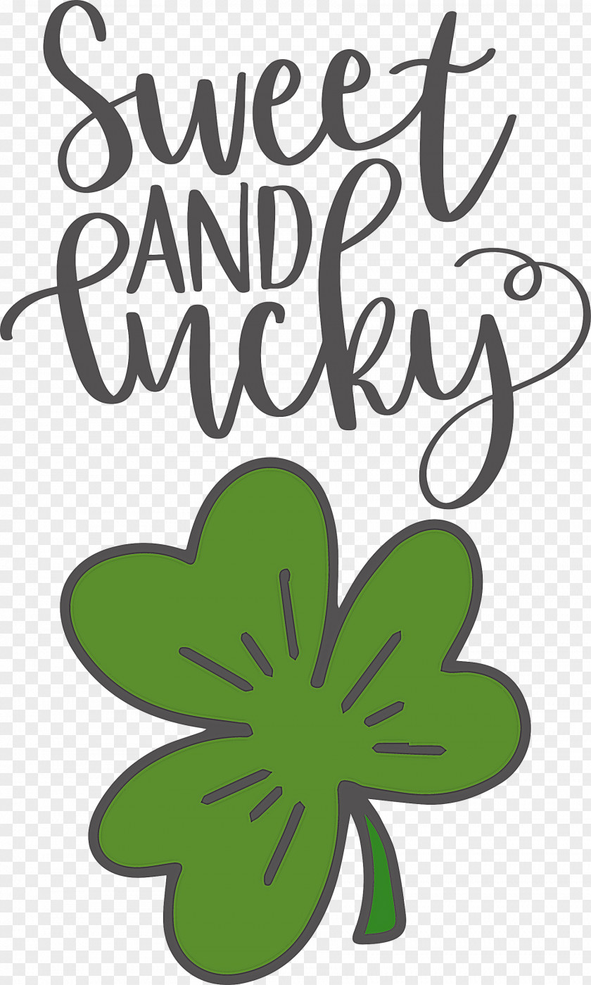 Sweet And Lucky St Patricks Day PNG