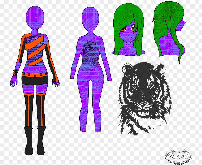 Tiger Graphic Design Costume Human Behavior PNG