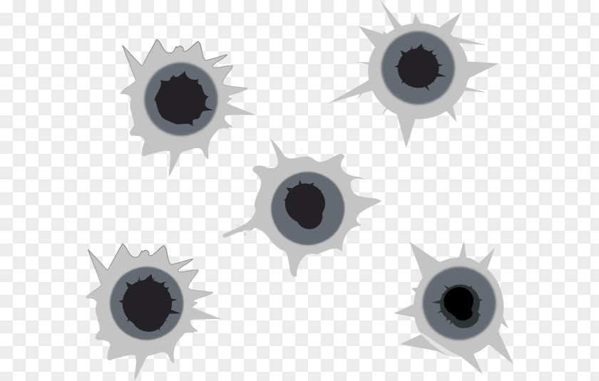 Bullet Holes Gunshot Clip Art PNG