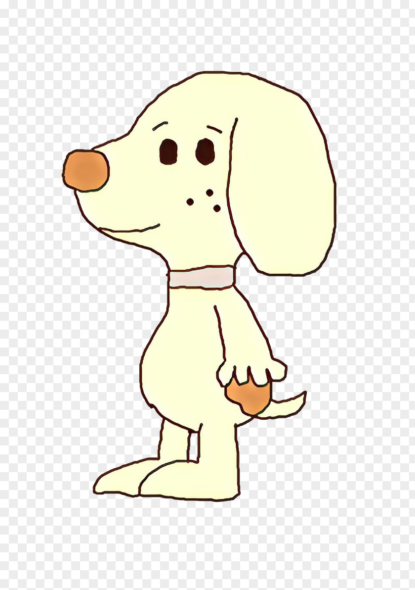 Cartoon Nose Sporting Group Line Art Puppy PNG