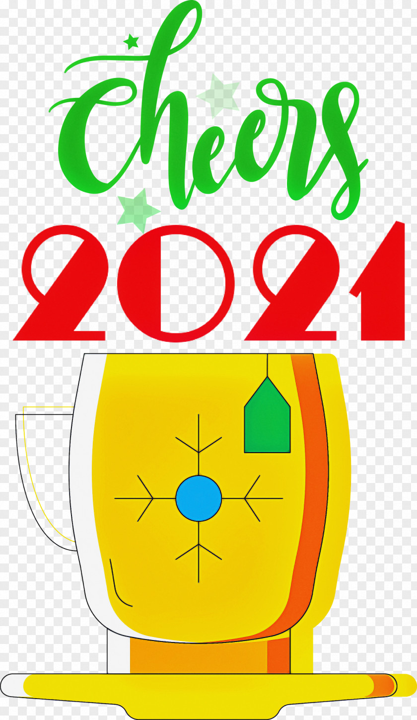 Cheers 2021 New Year Cheers.2021 PNG