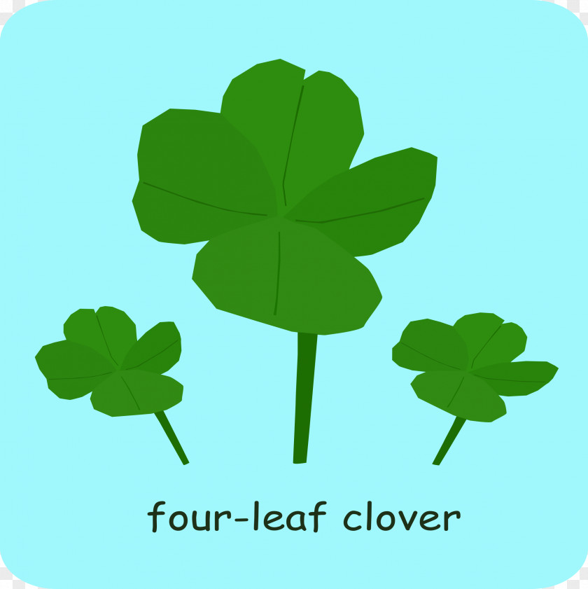 Clover Four-leaf Shamrock T-shirt PNG