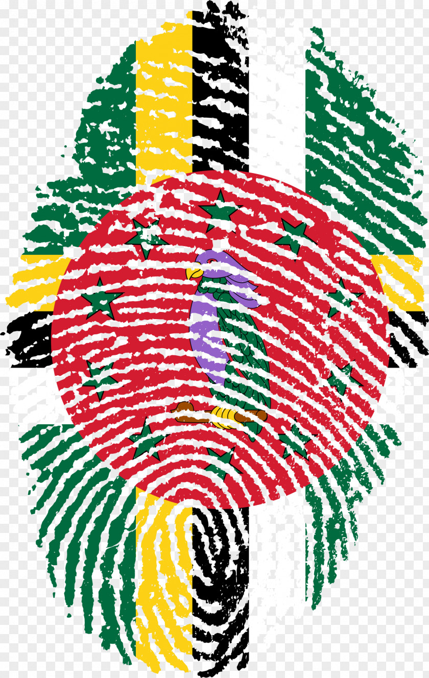 Finger Print Flag Of The United Arab Emirates Sudan Dominica PNG