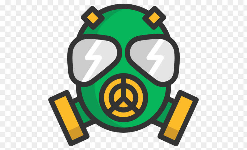 Green Hat Fluoroquinolone Gas Mask Icon PNG