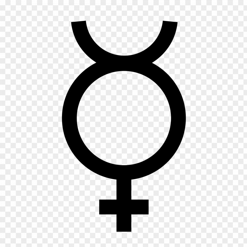 Symbol Mercury Astrological Symbols Alchemical Apparent Retrograde Motion PNG