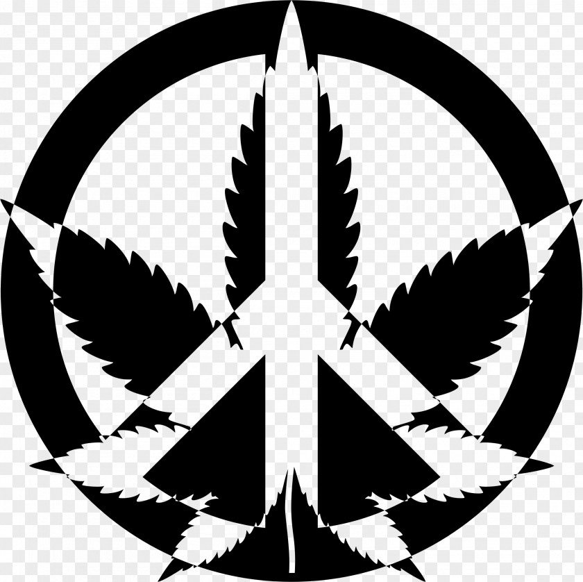 Cannabis Smoking Peace Symbols Legality Of Medical PNG