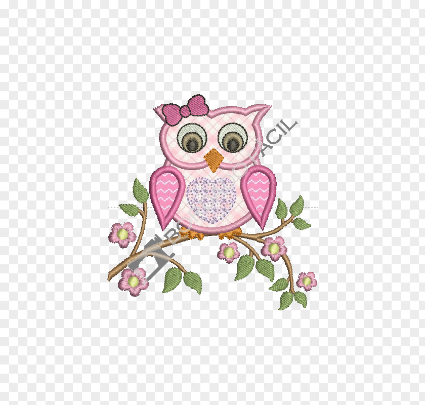 Owl Pink M Clip Art PNG