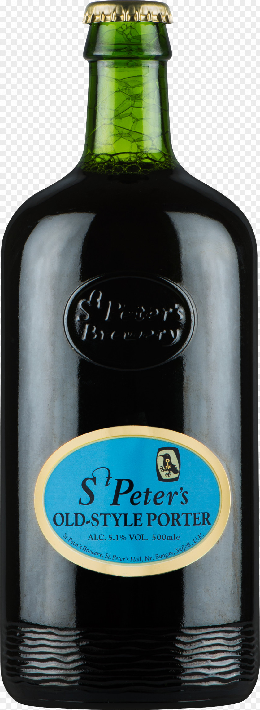 Saint Peter Liqueur Ale Wine Beer Bottle PNG