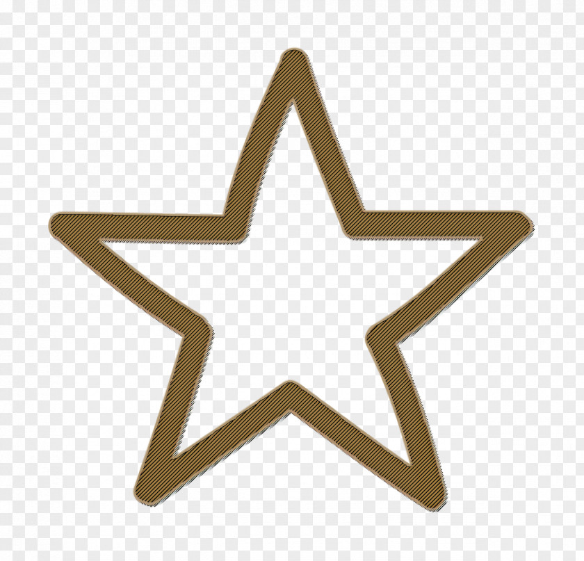 Shapes Icon Star Hand Drawn Symbol Outline PNG