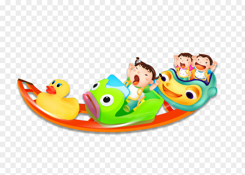 Animated Roller Coaster Game Image Vector Graphics Airplane PNG