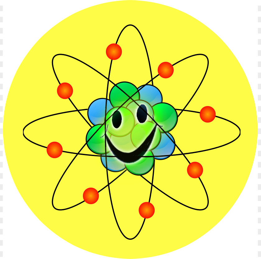 Flower Power Clipart Atom Chemistry Molecule Clip Art PNG