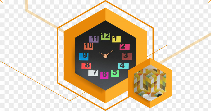 Line Product Design Brand Angle Clock PNG