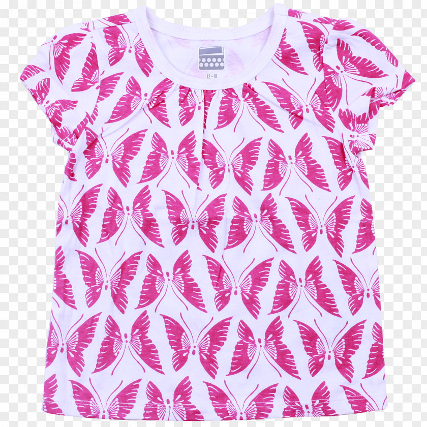 T-shirt Sleeve Pink M Dress Neck PNG