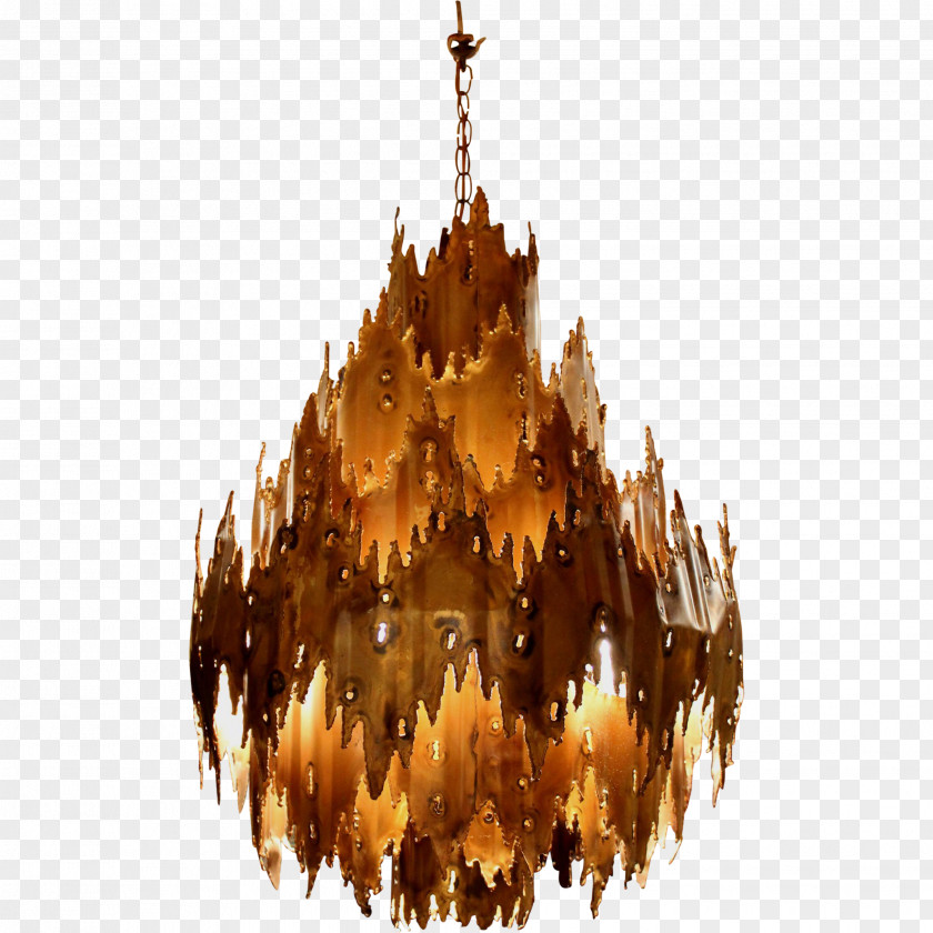 Western City Gate Chandelier Brutalist Architecture Furniture Tree PNG