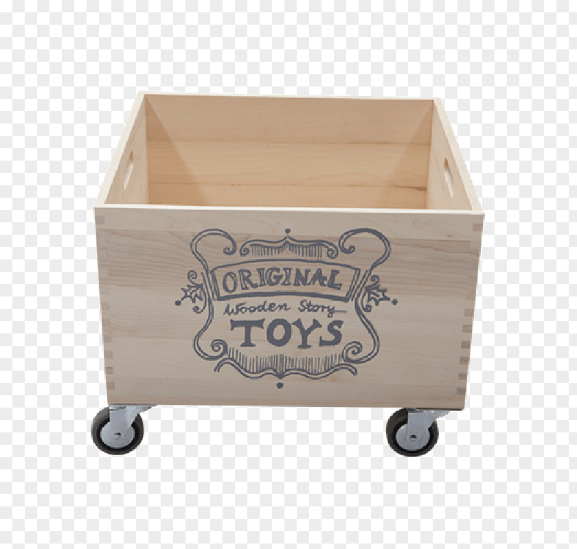 Wood Wooden Box Toy Container PNG