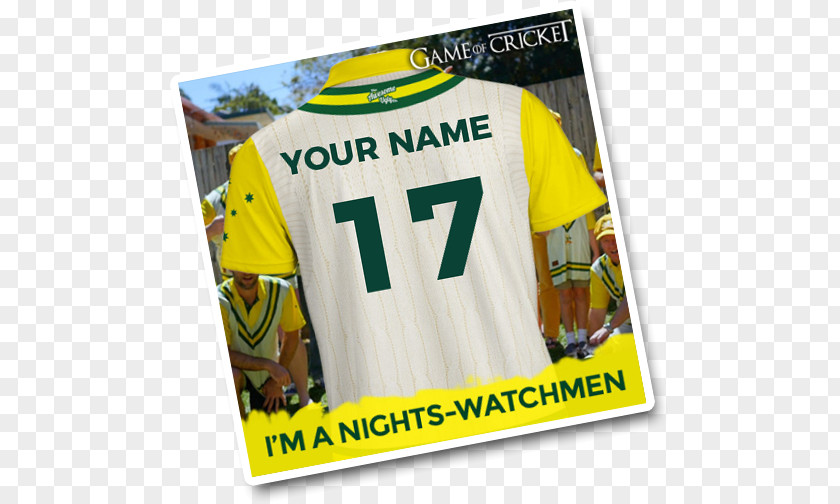Cricket Jersey T-shirt Product Brand PNG