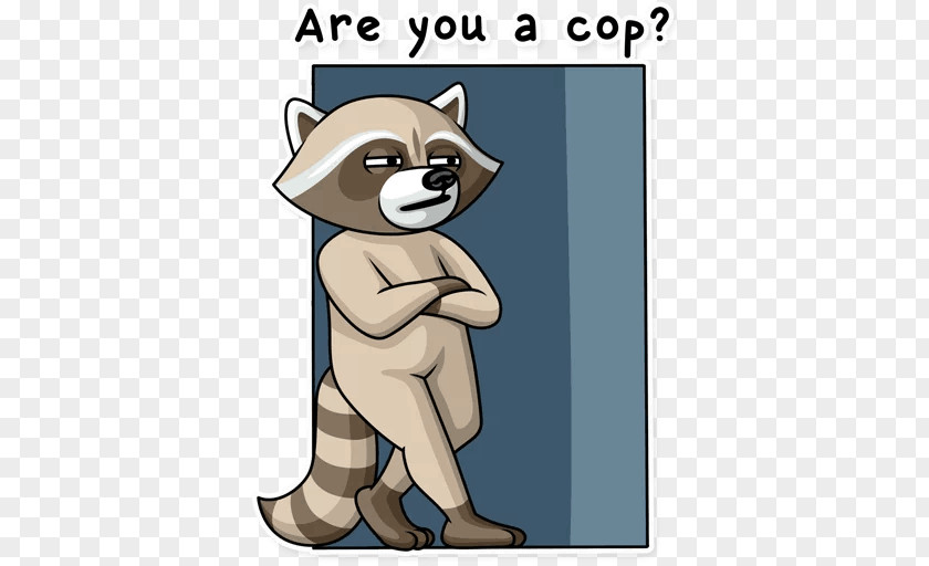 Dog Sticker Clip Art Raccoon Telegram PNG