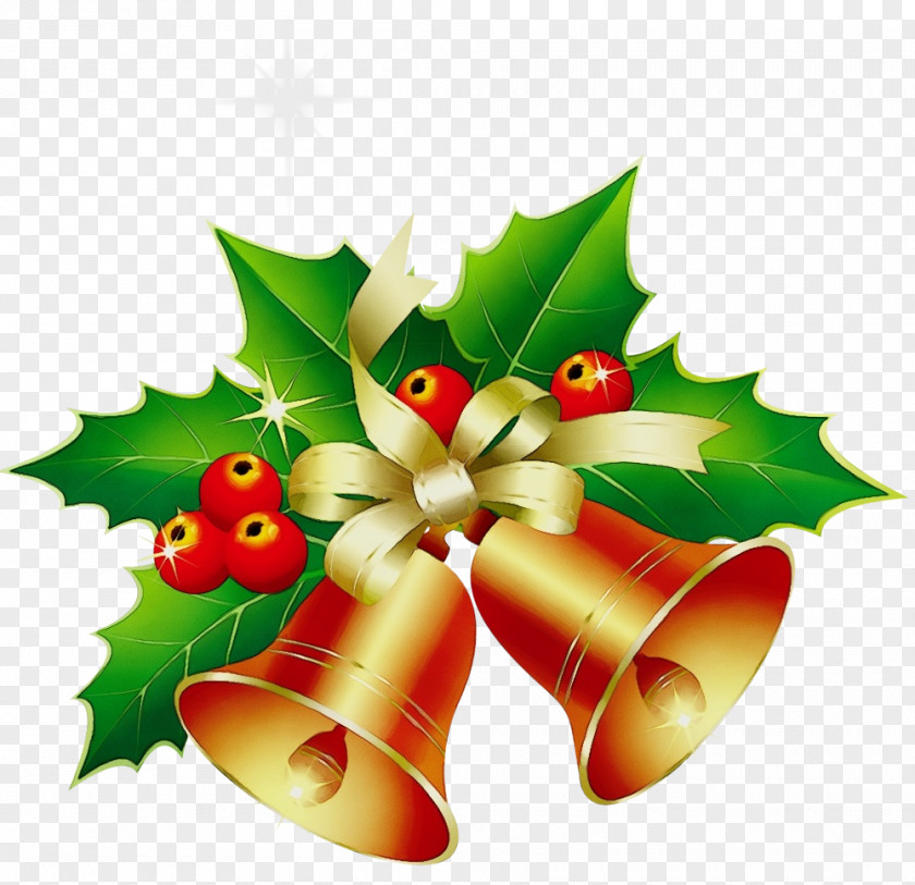 Flower Christmas Eve Decoration PNG