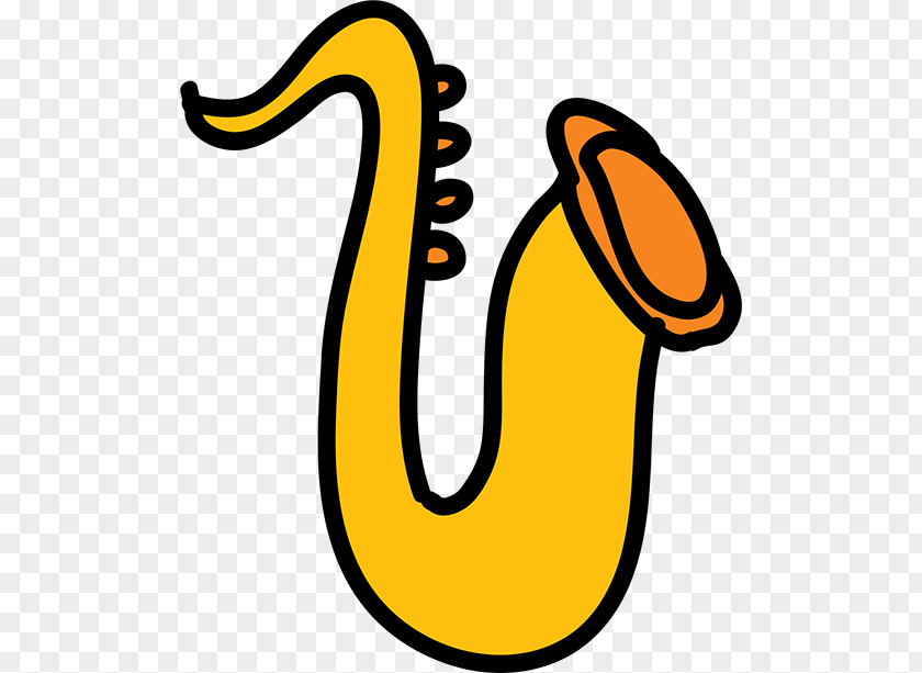 Stick Figure Saxophone Drawing Animation Illustration PNG