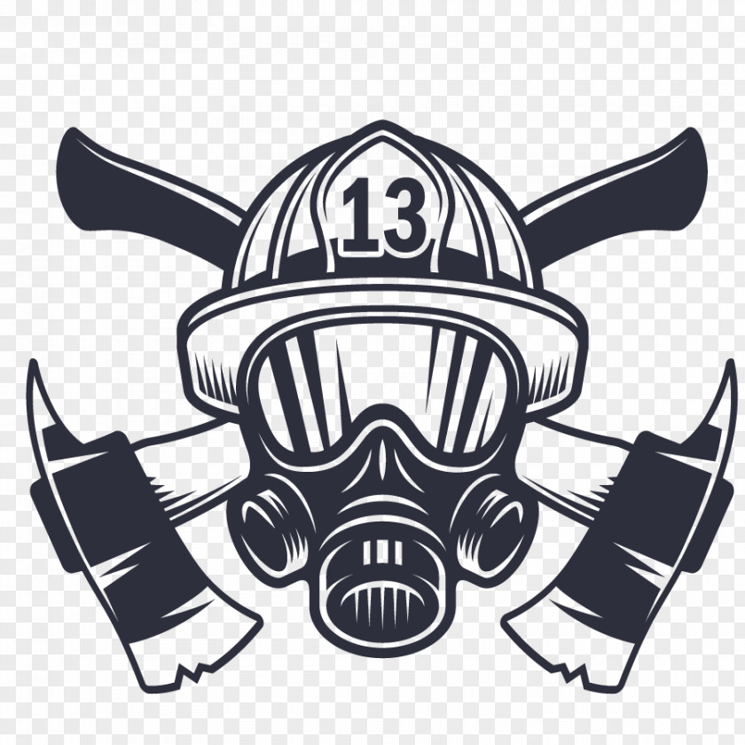 Vector Fire Will Tag Firefighters Helmet Department Logo Firefighting PNG