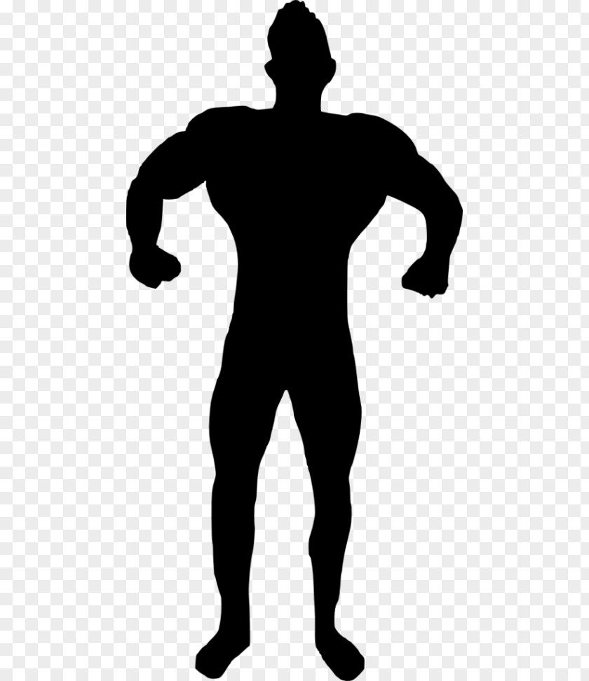 Bodybuilding Silhouette PNG