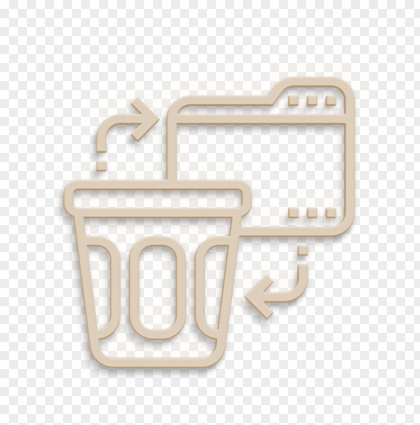 Data Management Icon Bin File PNG